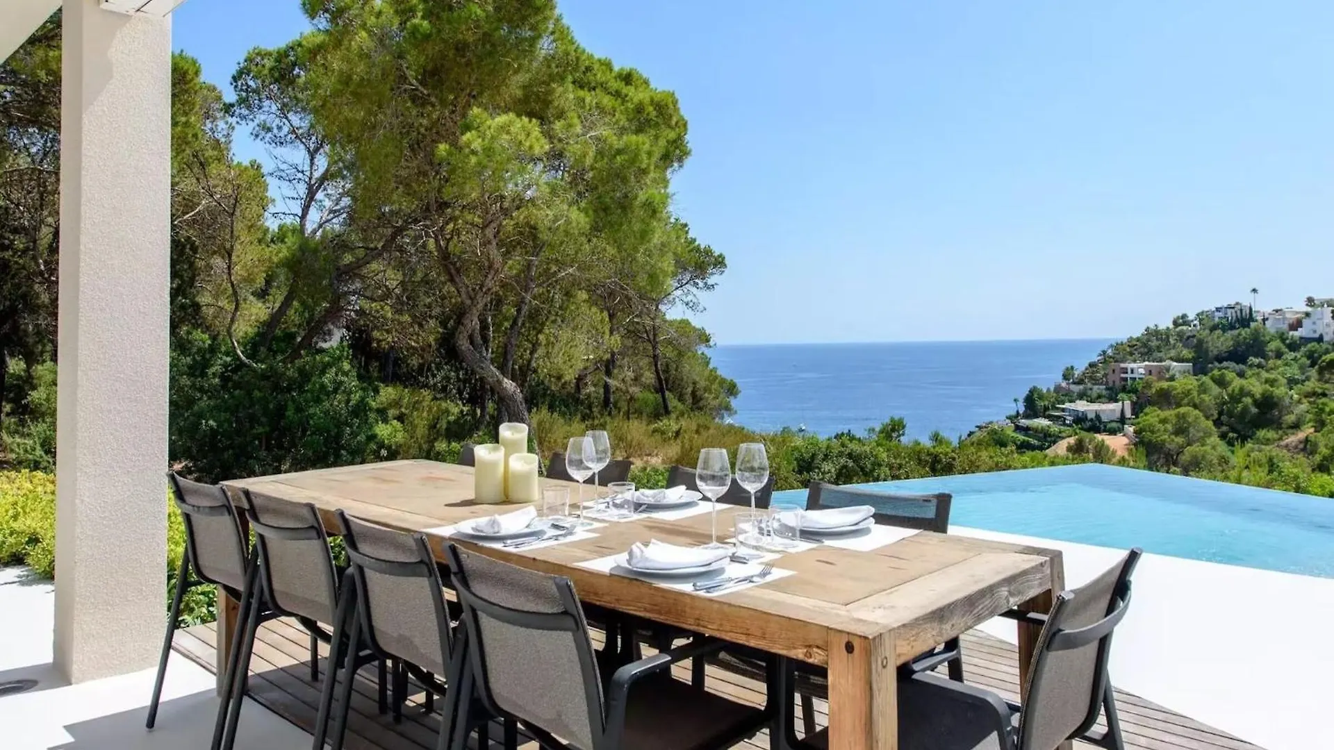 Stylish Villa With Infinity Pool San José Spanje